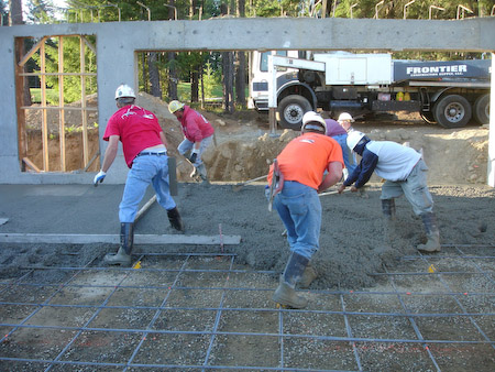 Image 3 of commercial schedule-3 concrete installed by Foundation Specialists concrete contractor in Washington State