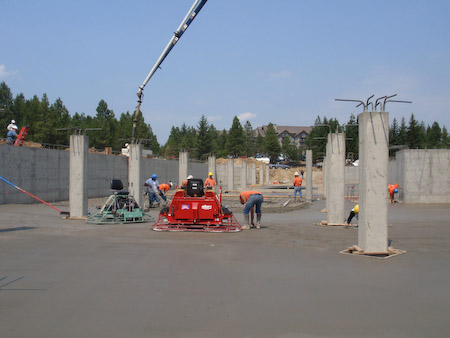 Image 9 of commercial schedule-3 concrete installed by Foundation Specialists concrete contractor in Washington State