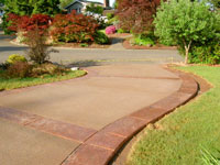 Image 4 of concrete flatwork installed by Foundation Specialists concrete contractor in Washington State