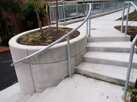 Image 1 of concrete flatwork installed by Foundation Specialists concrete contractor in Washington State