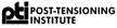 Post Tensioning Institute logo & link from Foundation Specialists LLC concrete contractor right nav bar