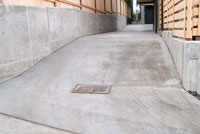 Image 2 of concrete flatwork installed by Foundation Specialists concrete contractor in Washington State